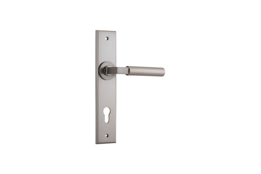 Berlin Lever Chamfered Satin Nickel