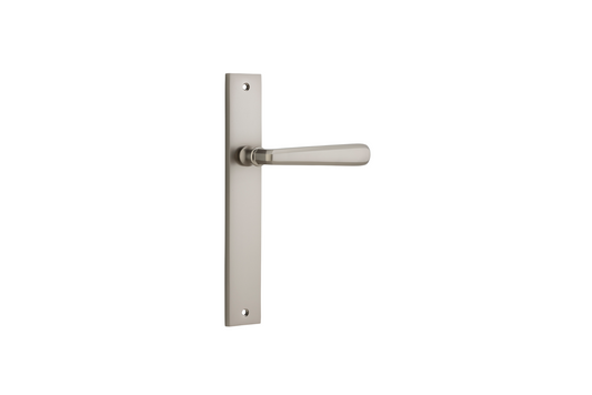 Copenhagen Lever Rectangular Satin Nickel