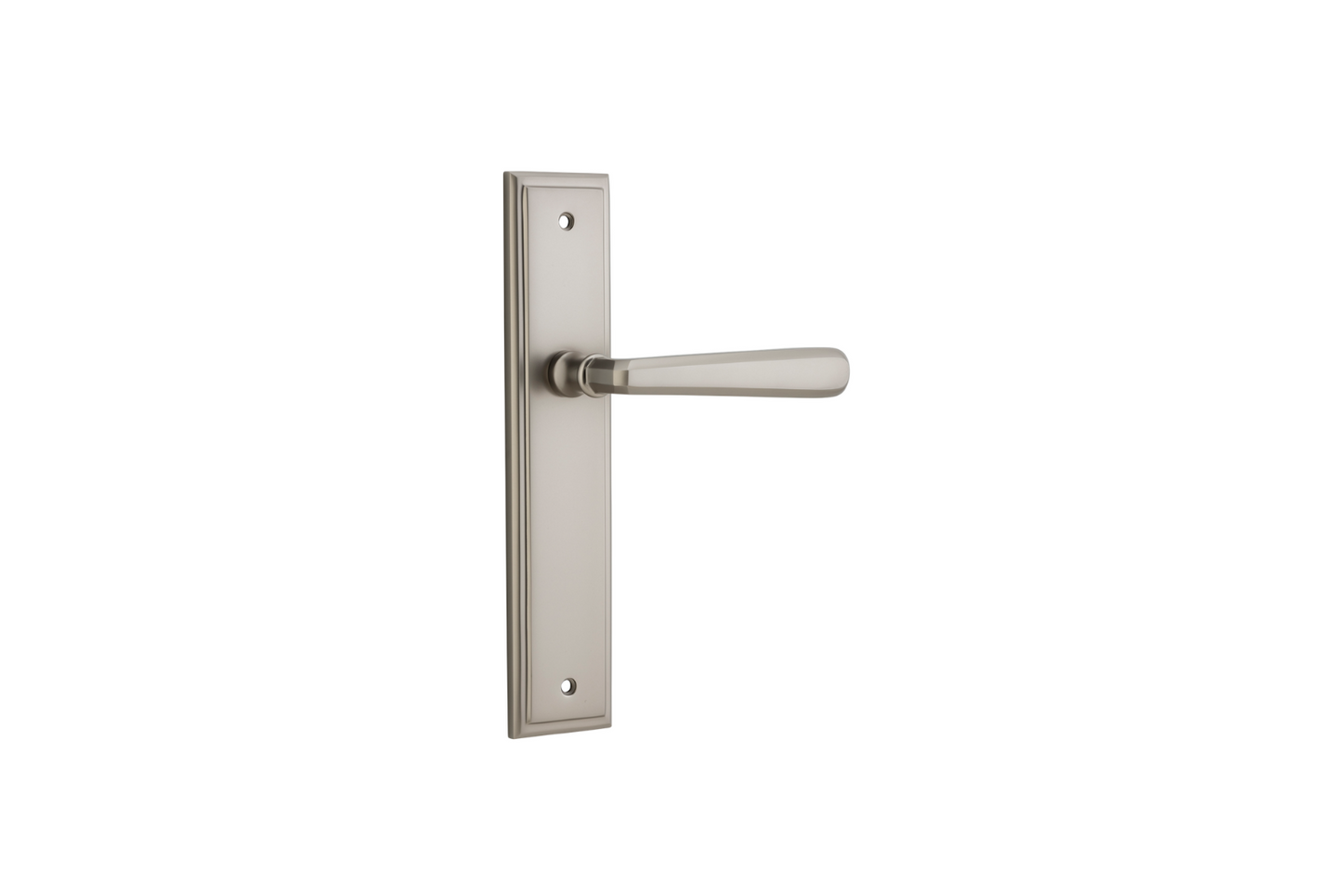 Copenhagen Lever Stepped Satin Nickel