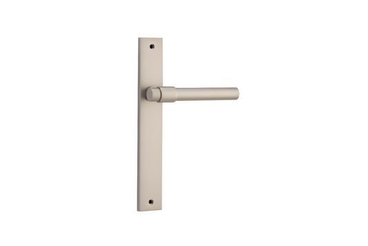Helsinki Lever Rectangular Satin Nickel