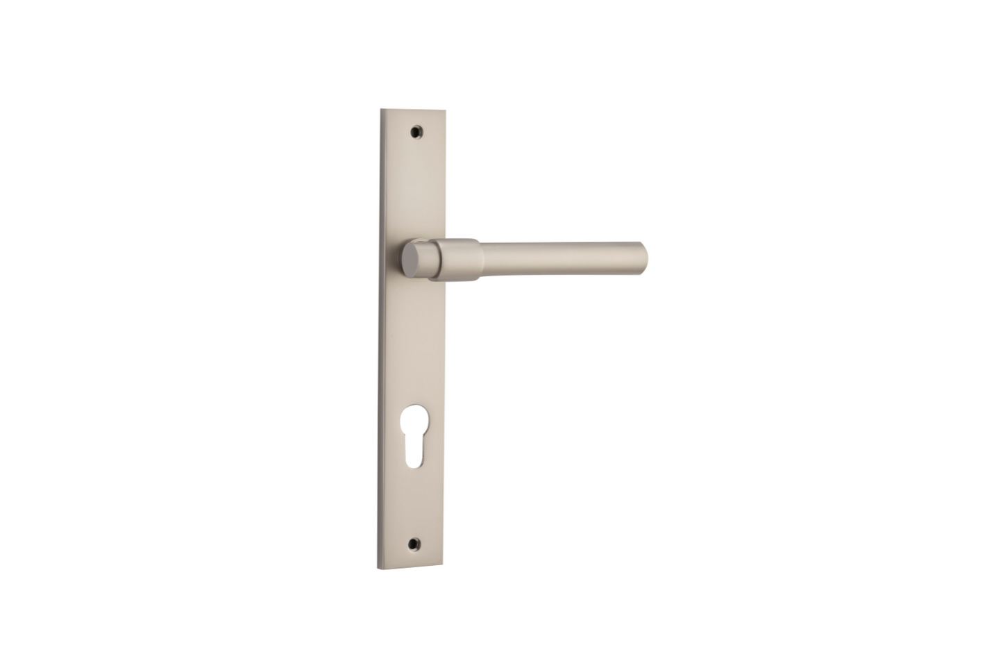 Helsinki Lever Rectangular Satin Nickel