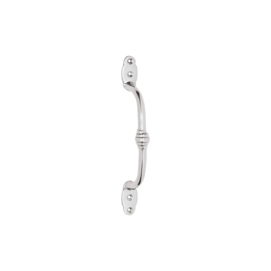 Offset Banded Pull Handle Polished Chrome