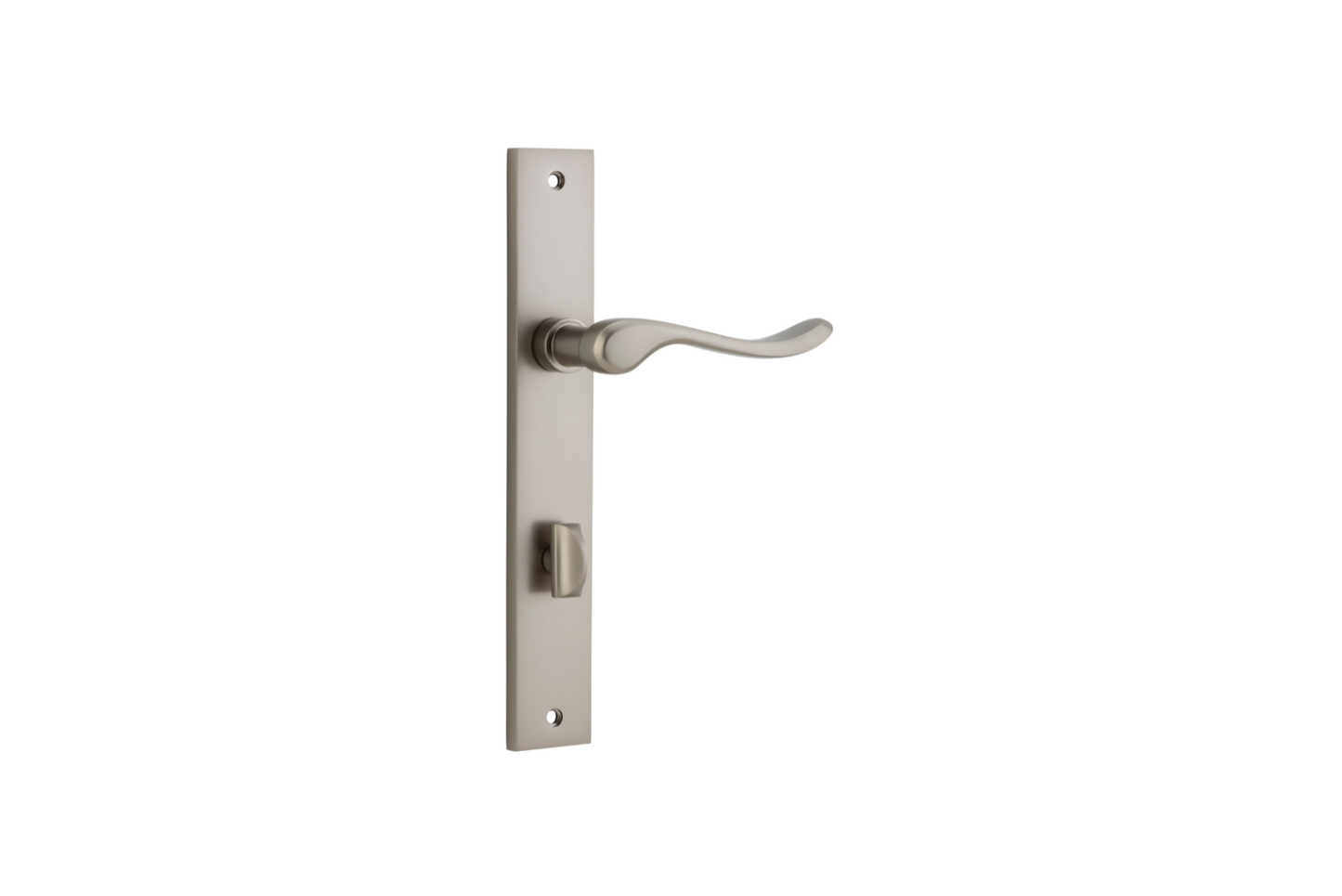 Stirling Lever Rectangular Satin Nickel