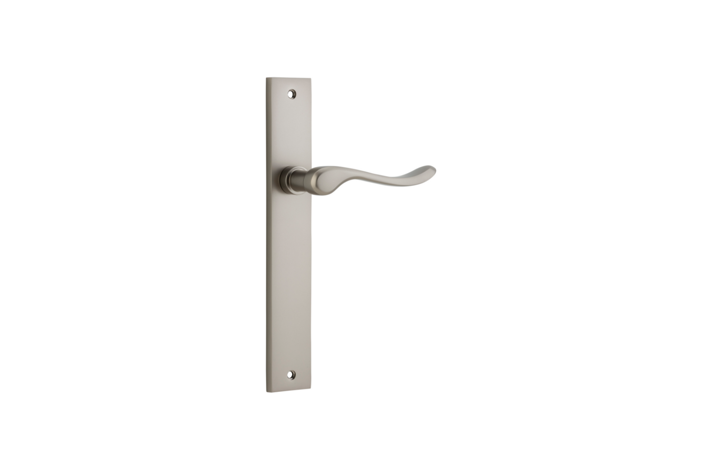 Stirling Lever Rectangular Satin Nickel
