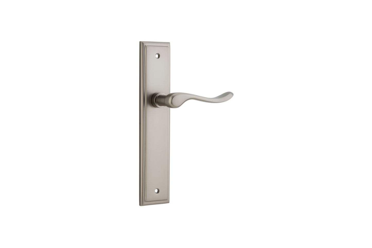 Stirling Lever Stepped Satin Nickel