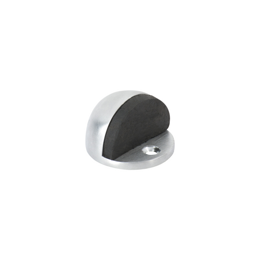 Door Stop - Oval Satin Chrome