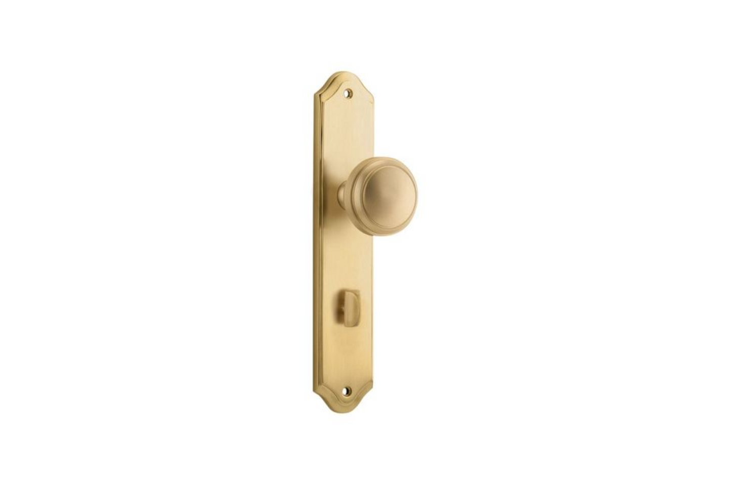 Paddington Knob Shouldered Brushed Brass