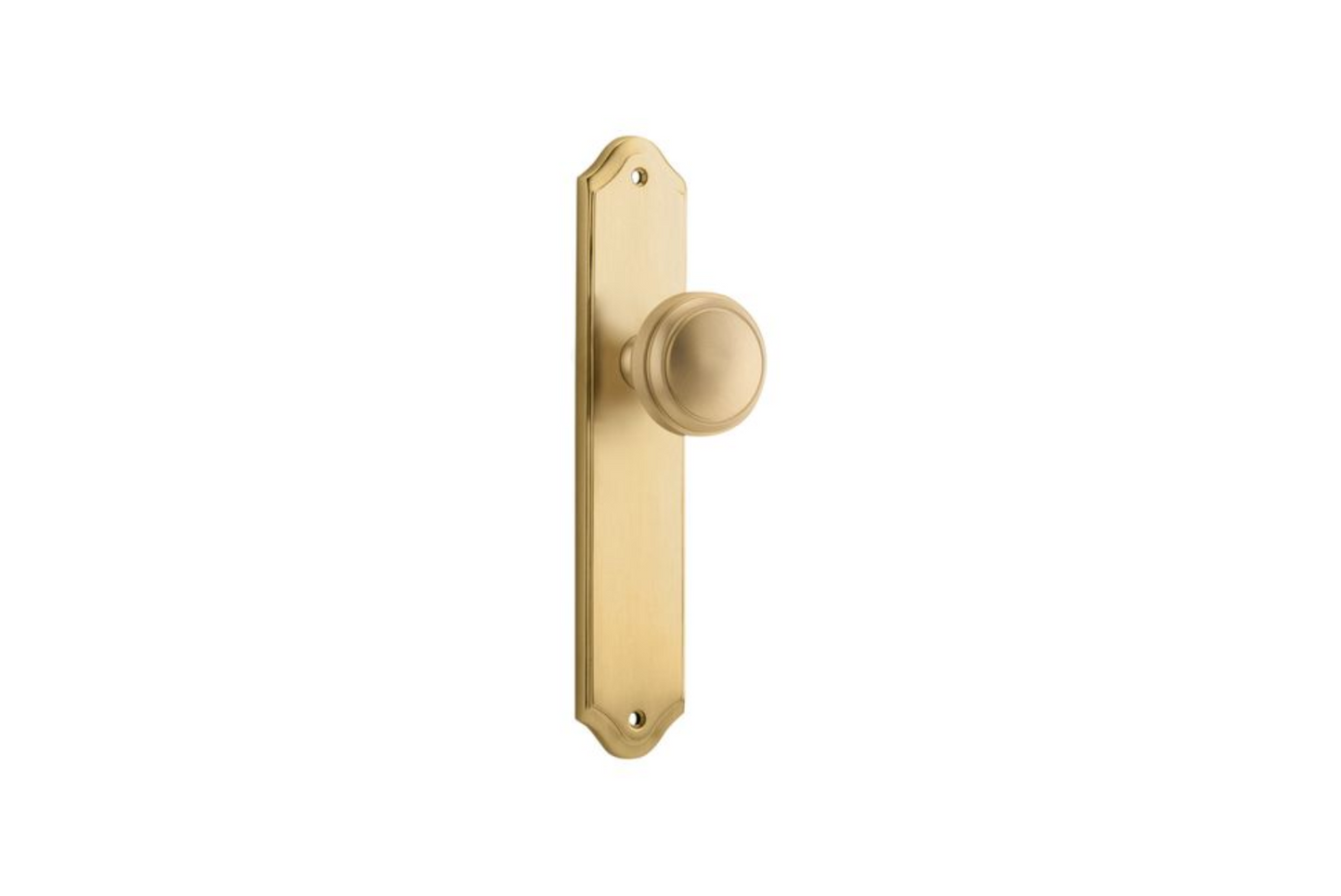 Paddington Knob Shouldered Brushed Brass