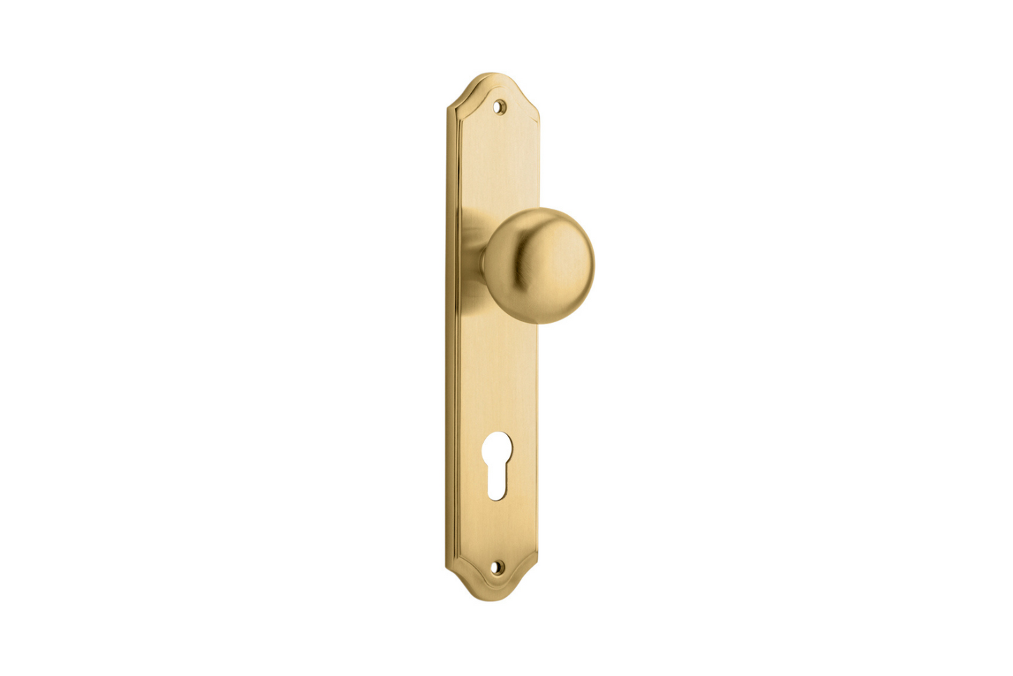 Cambridge Knob Shouldered Brushed Brass