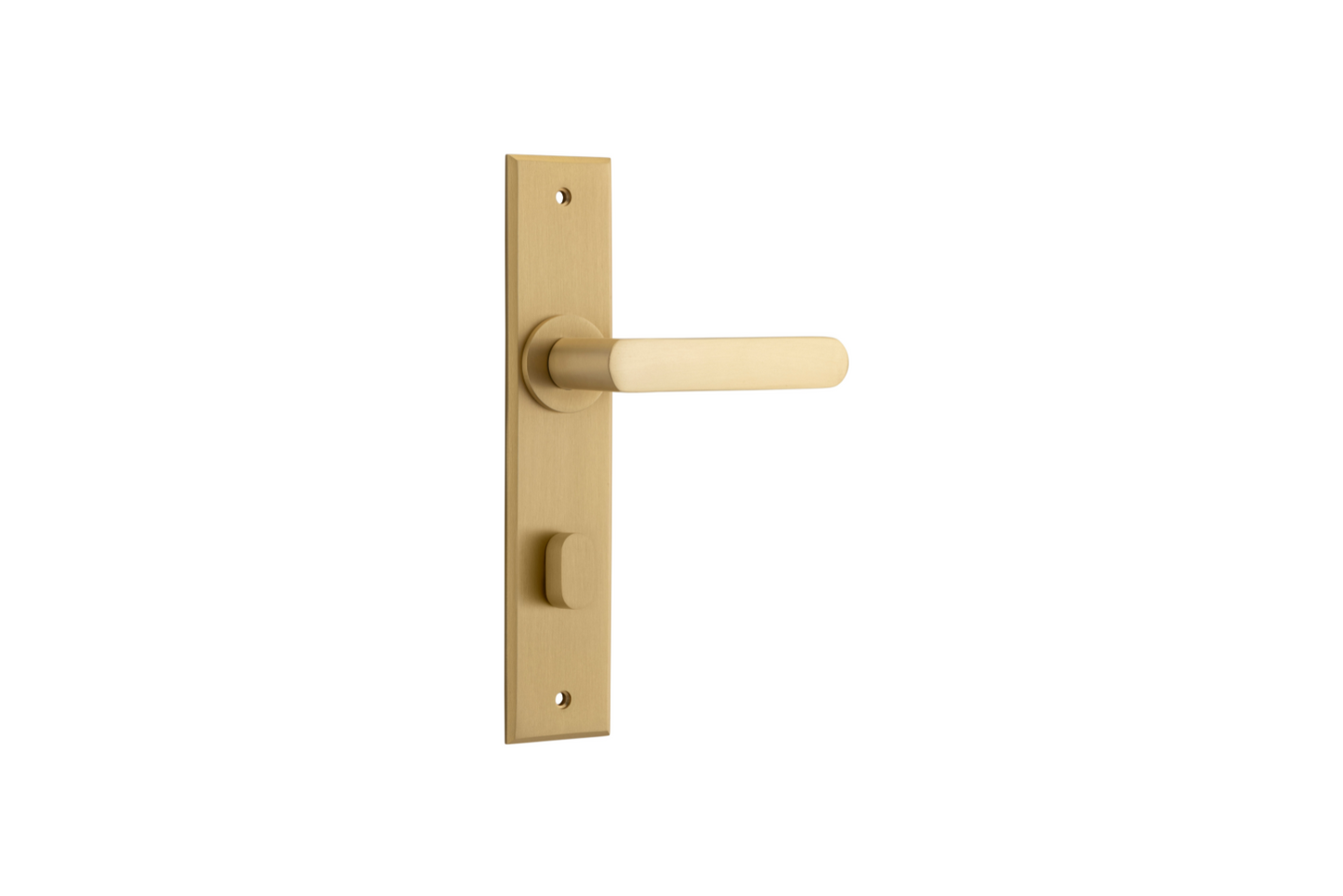 Osaka Lever Chamfered Brushed Brass