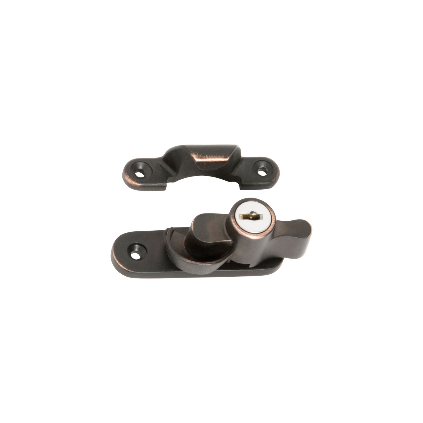 Sash Fastener - Locking  Antique Copper