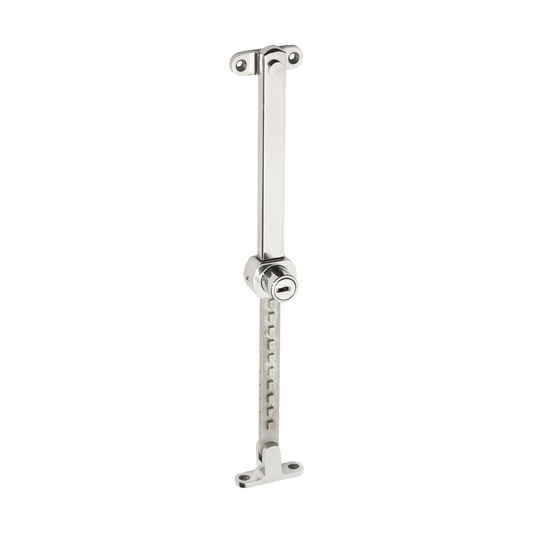 Telescopic Stay - Locking Polished Stainless Steel