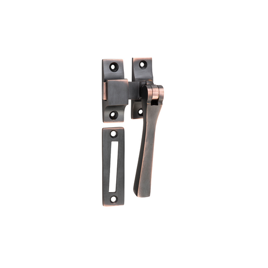 Casement Fastener - Square Antique Copper