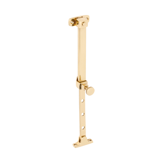 Telescopic Stay - Pin Polished Brass
