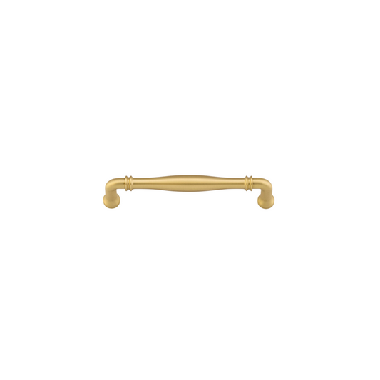 Sarlat Cabinet Pull Brushed Gold PVD CTC 160mm
