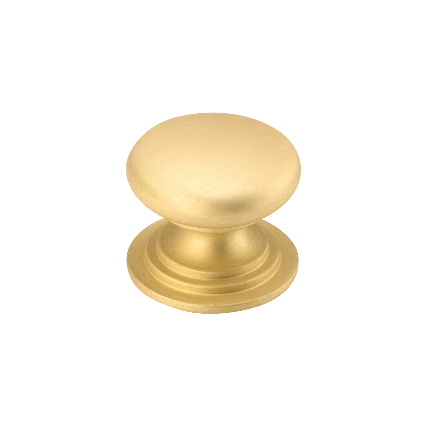 Sarlat Cupboard Knob Brushed Gold PVD 32mm