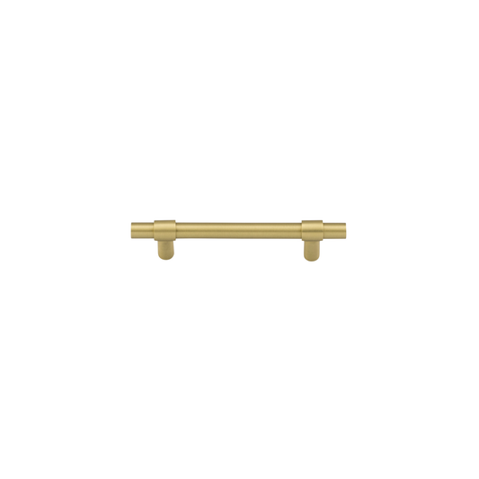 Helsinki Cabinet Pull Brushed Gold PVD CTC 96mm