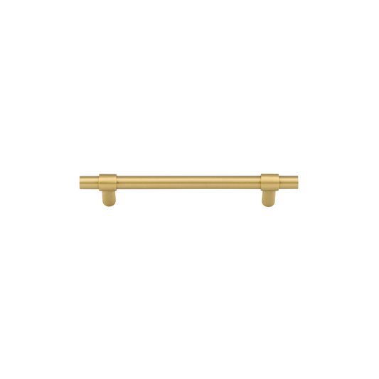 Helsinki Cabinet Pull Brushed Gold PVD CTC 128mm
