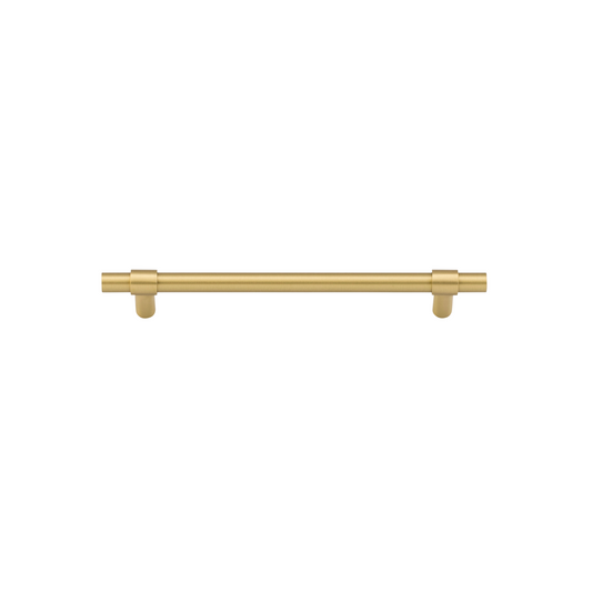 Helsinki Cabinet Pull Brushed Gold PVD CTC 160mm