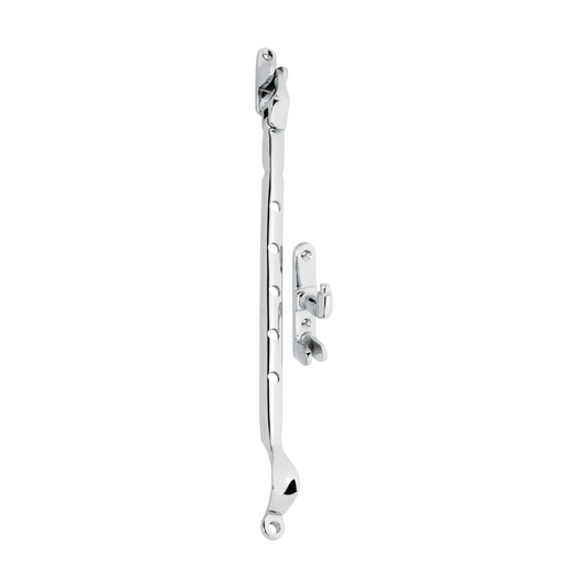 Casement Stay - Sidemount Polished Chrome