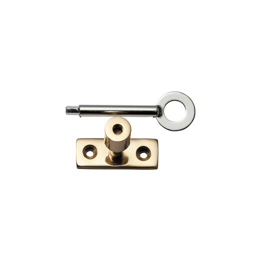 Locking Pin to suit Base Fix Stay Polished Brass