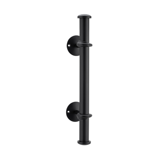 Bar Pull Handle Iron Matt Black 420mm