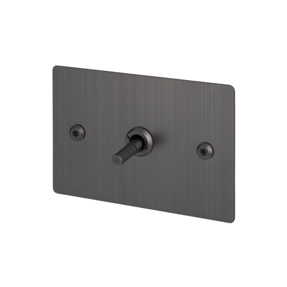 1G Toggle / Horizontal / 2-Way / Linear / Smoked Bronze