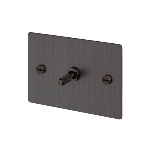 1G Toggle / Horizontal / 2-Way / Cross / Smoked Bronze