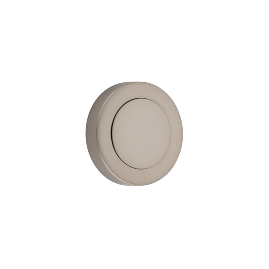 Blank Rose Round Satin Nickel