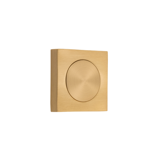 Blank Rose Square Brushed Brass