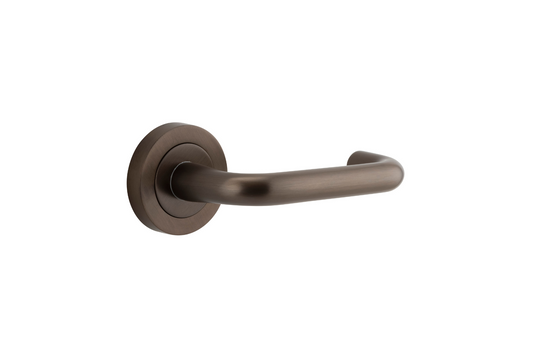 Oslo Lever on Rose Signature Brass