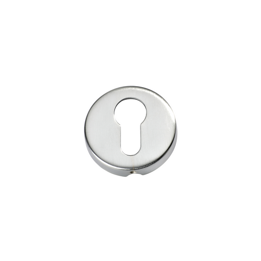 Euro Escutcheon Satin Chrome