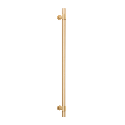Helsinki Pull Handle Brushed Brass 600mm