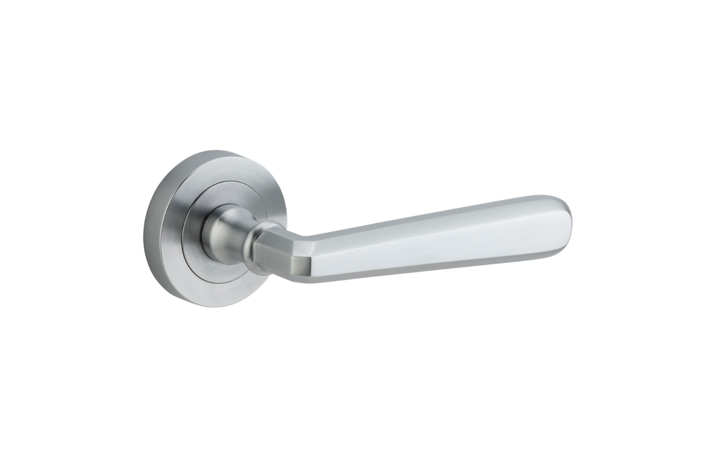 Copenhagen Lever on Rose Brushed Chrome