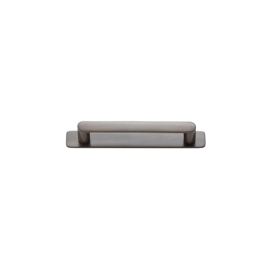 Osaka Cabinet Pull with Backplate Signature Brass CTC 128mm