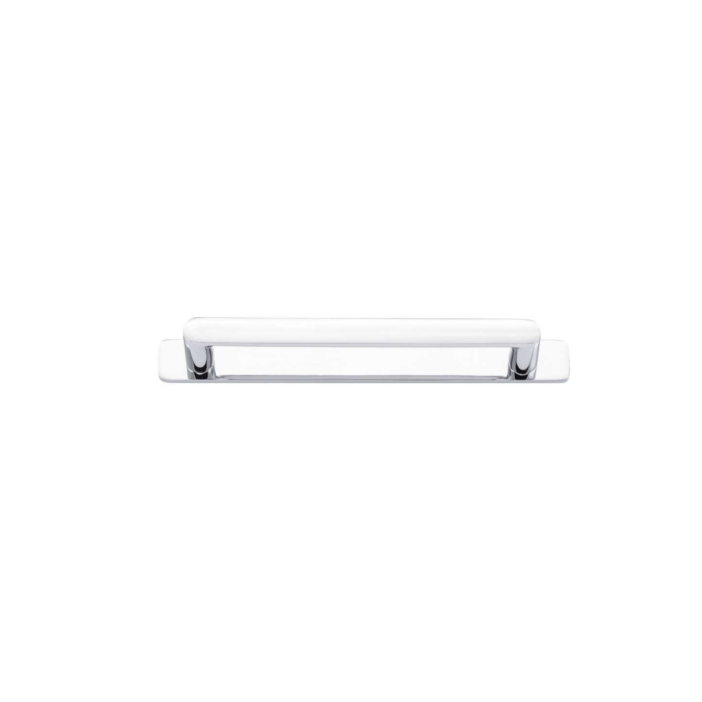 Osaka Cabinet Pull with Backplate Polished Chrome CTC 160mm