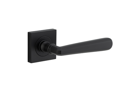 Copenhagen Lever on Square Rose Matt Black