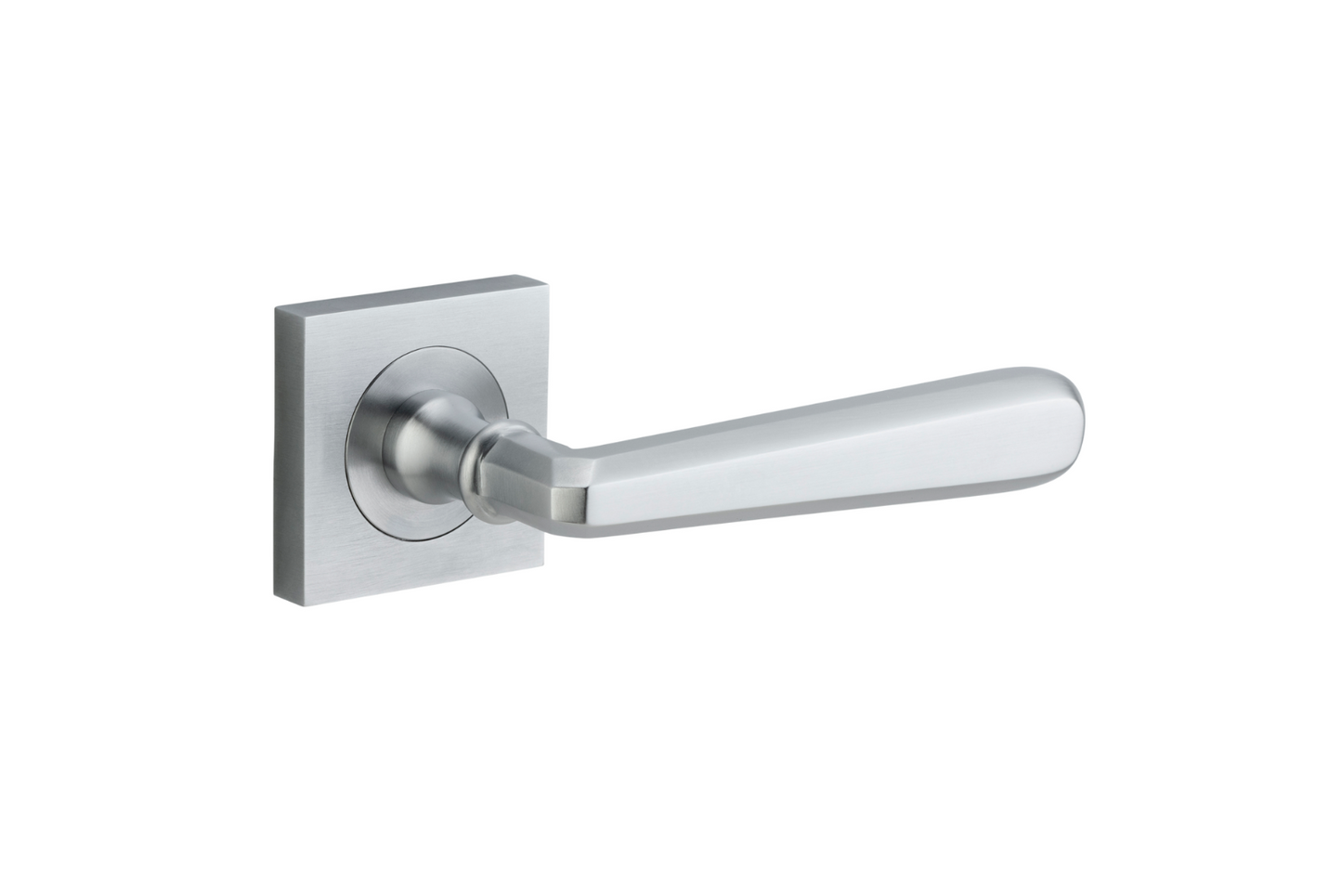 Copenhagen Lever on Square Rose Brushed Chrome