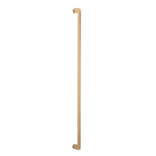 Baltimore Pull Handle Brushed Brass 900mm