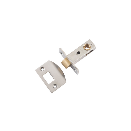 Tube Latch - Split Cam Hard Sprung Satin Nickel 45mm