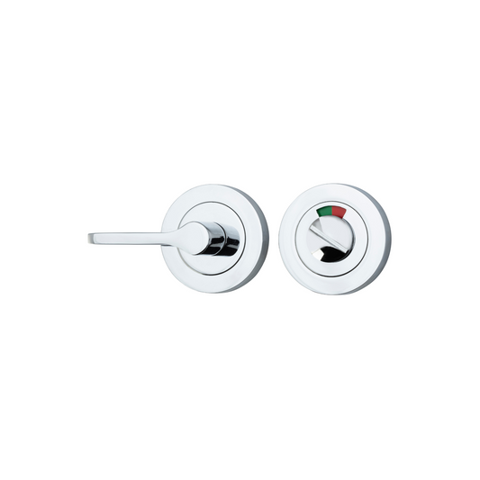 Privacy Turn Accessibility with Indicator Round Polished Chrome