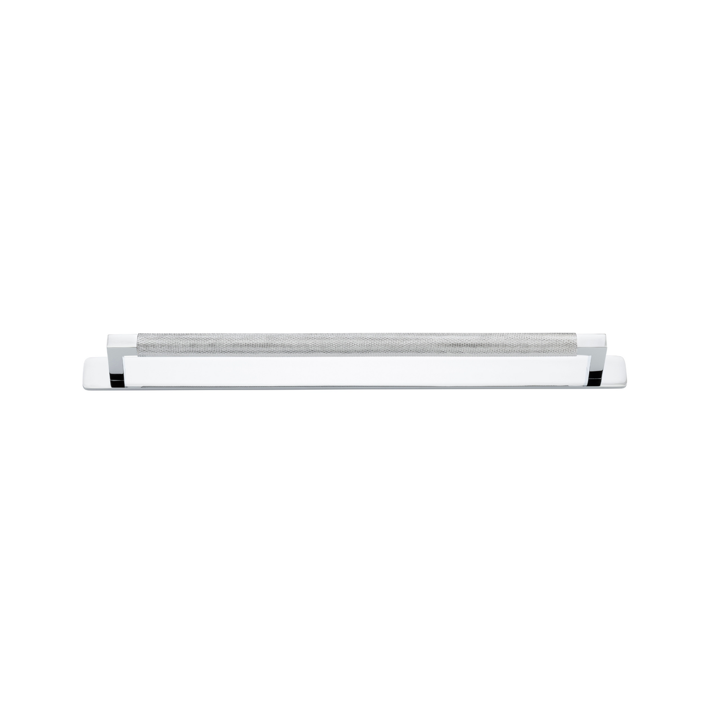 Brunswick Cabinet Pull with Backplate Polished Chrome CTC 320mm