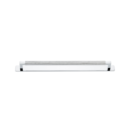 Brunswick Cabinet Pull with Backplate Polished Chrome CTC 320mm