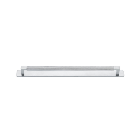Brunswick Cabinet Pull with Backplate Brushed Chrome CTC 320mm