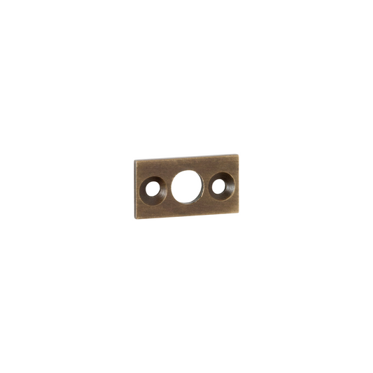 Plate Keeper - 7.5mm Bolt Antique Brass