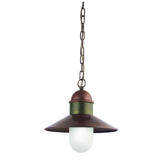 Borgo Brass and Copper Pendant
