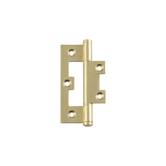 Hinge - Hirline Polished Brass 89mm x 35mm
