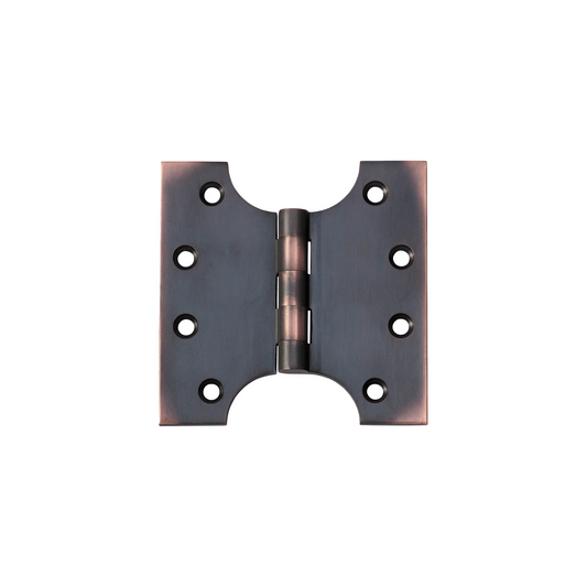 Hinge - Parliament Antique Copper 100mm x 100mm