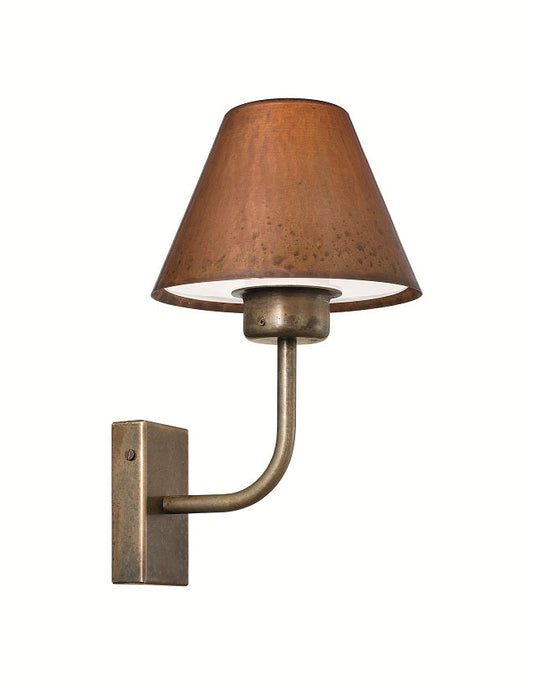 Fiordo Brass and Copper Wall Light