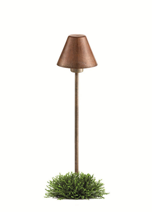 Fiordo Brass and Copper Pole Light